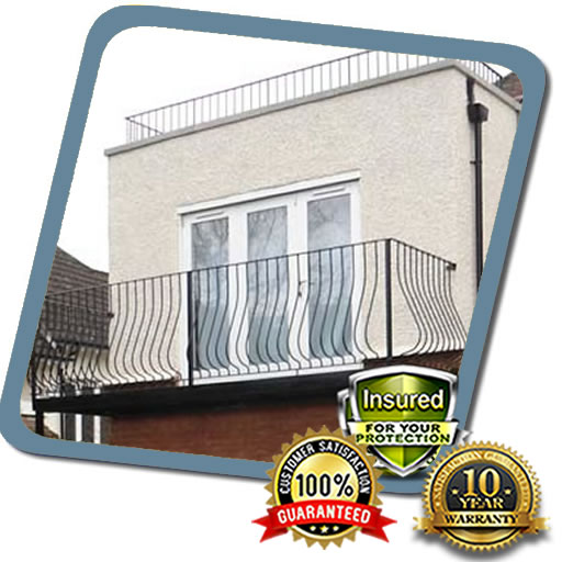 Low Cost Balcony Roofing Replaced in Milton Keynes