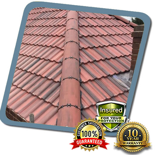 Milton Keynes Ridge Tile Roofing Fixed
